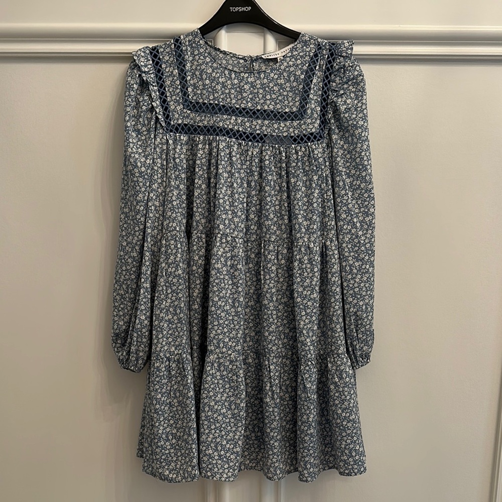 English Factory Tiered Detail Babydoll Dress